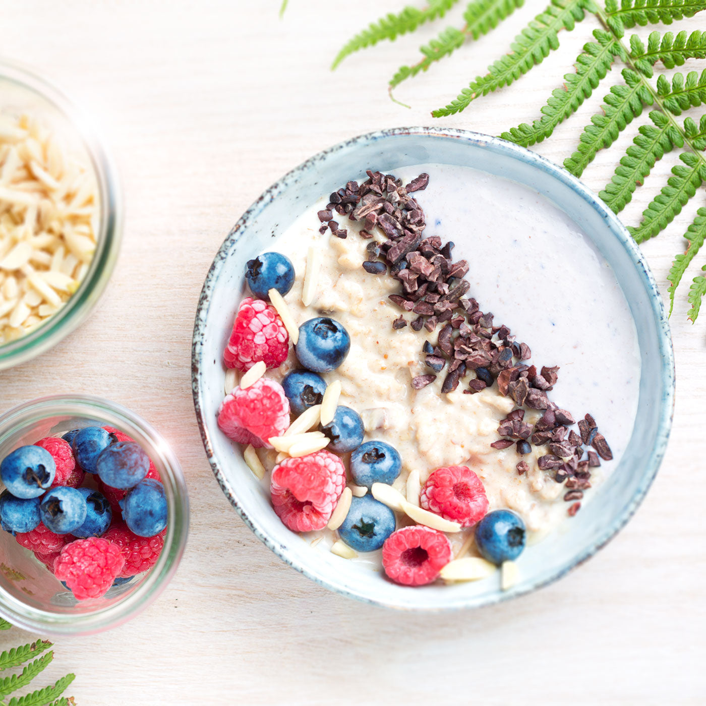 Fruity Proats with Berry Quark