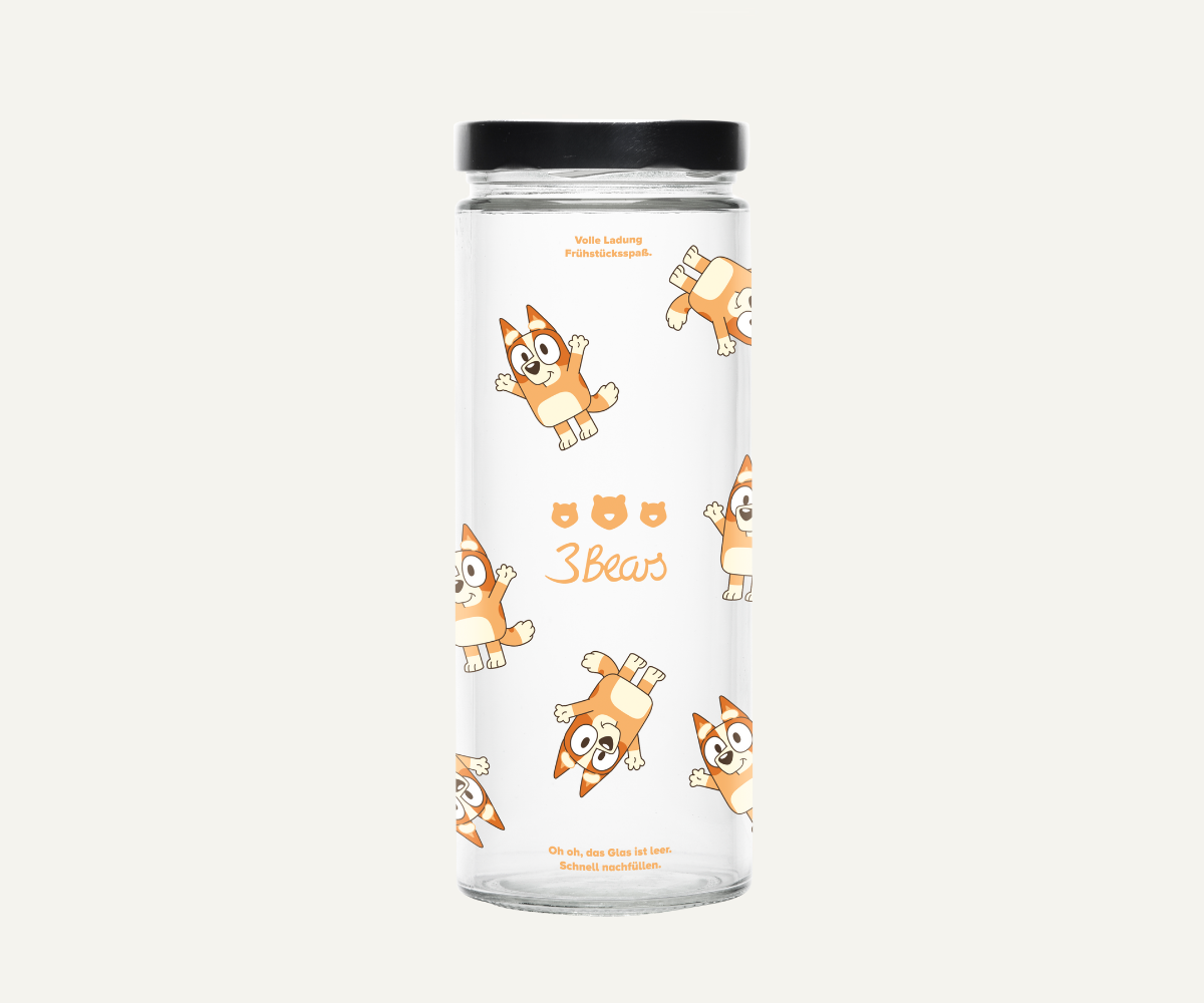 Crunchy Muesli Storage Jar - Bluey Edition