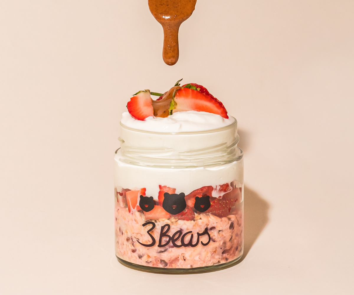 Overnight Oats Probier-Set mit Mandelmus