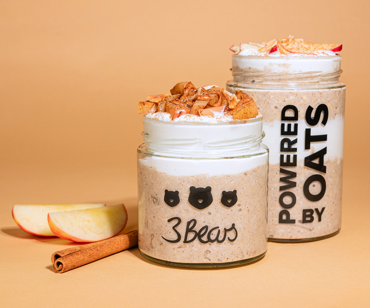 Overnight Oats – Apfelstrudel