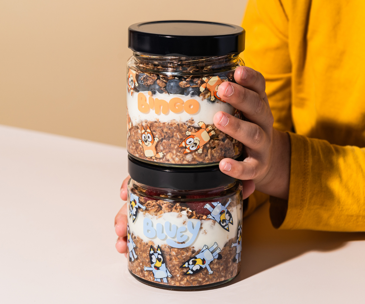 Overnight Oats Jar Trio