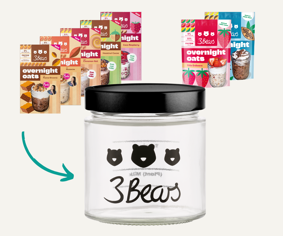 Overnight Oats Meal Prep-Set – Klein