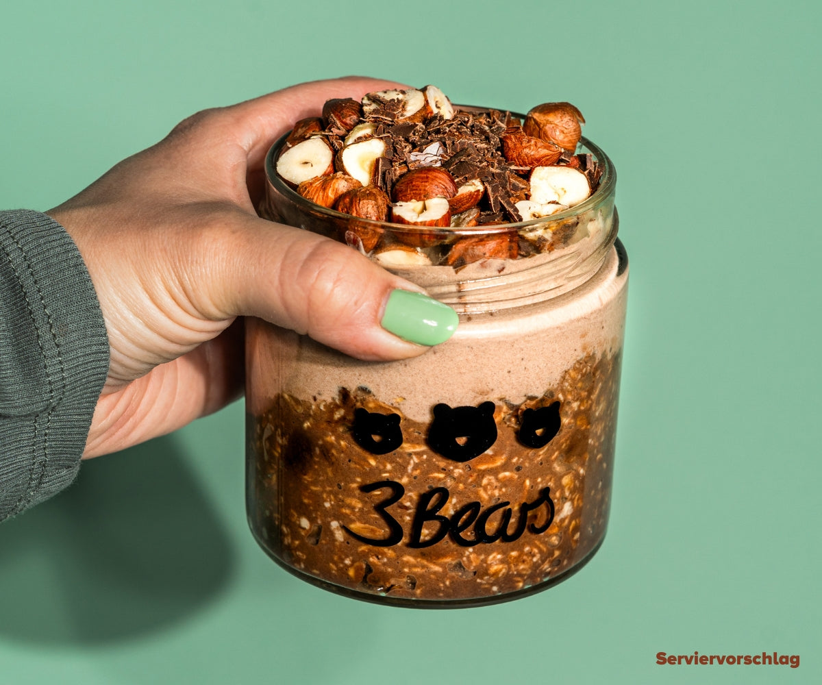 3Bears Overnight Oats Haselnuss-Kakao 