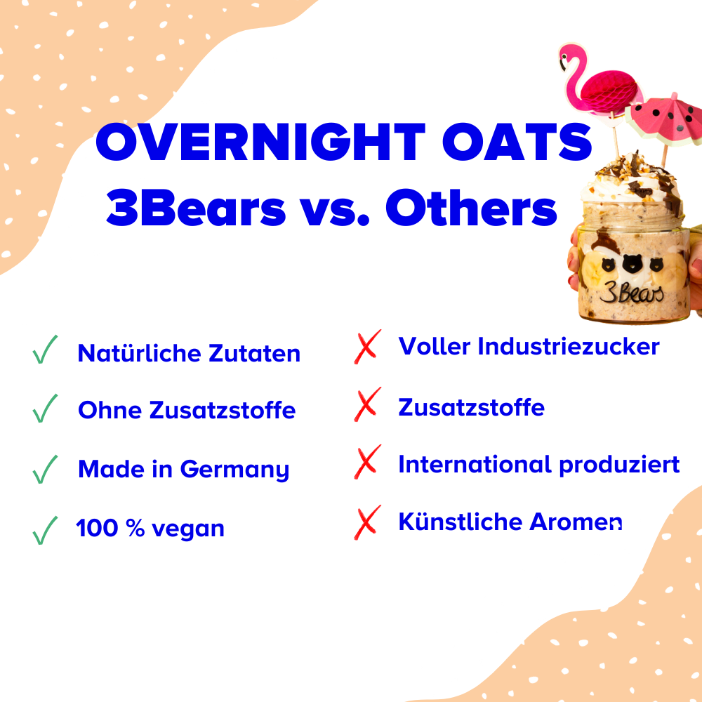 Gratis Overnight Oats Probier-Set (Du zahlst nur die Versandkosten) CODE*: TASTE