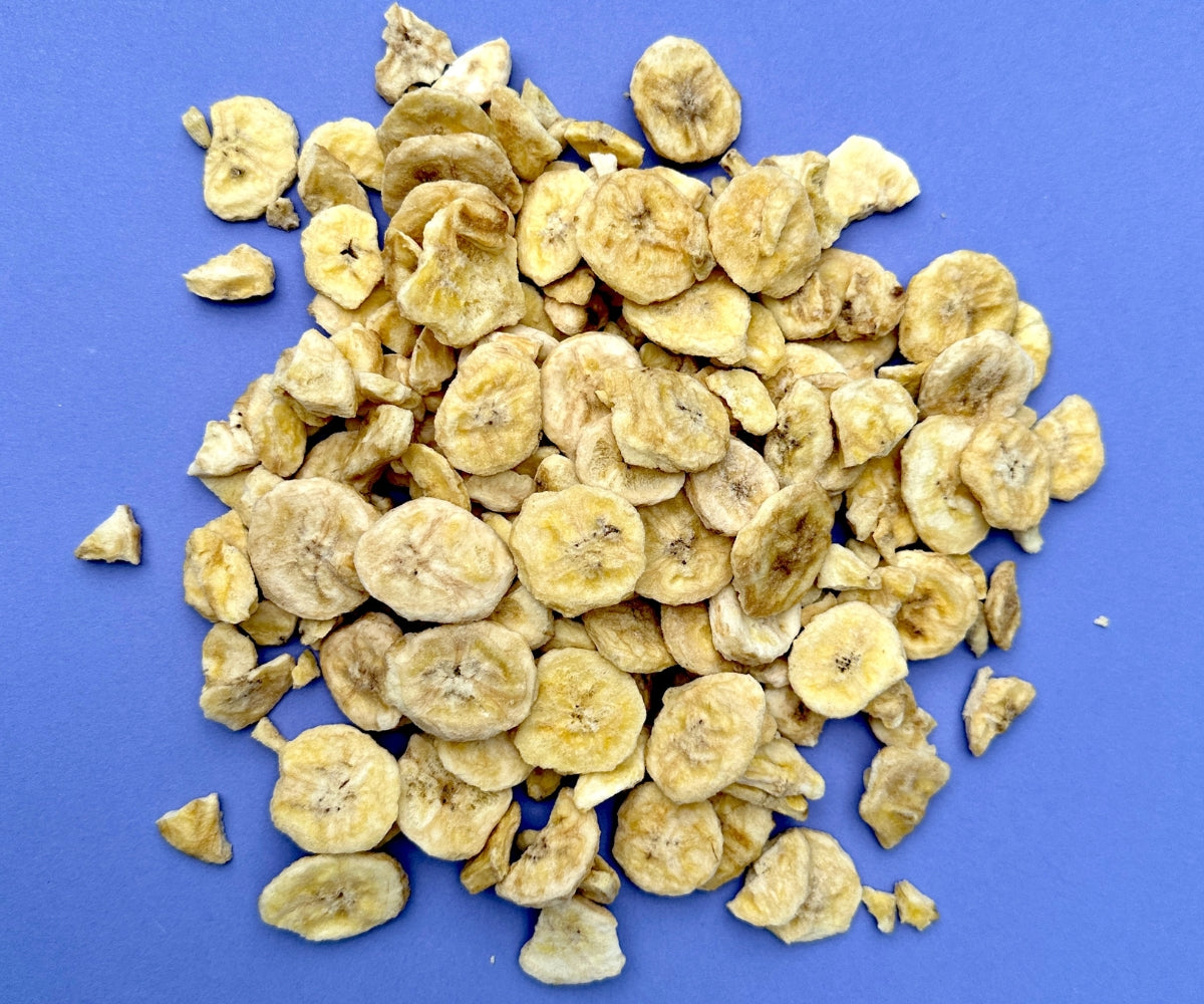 Freeze-dried fruits – banana slices