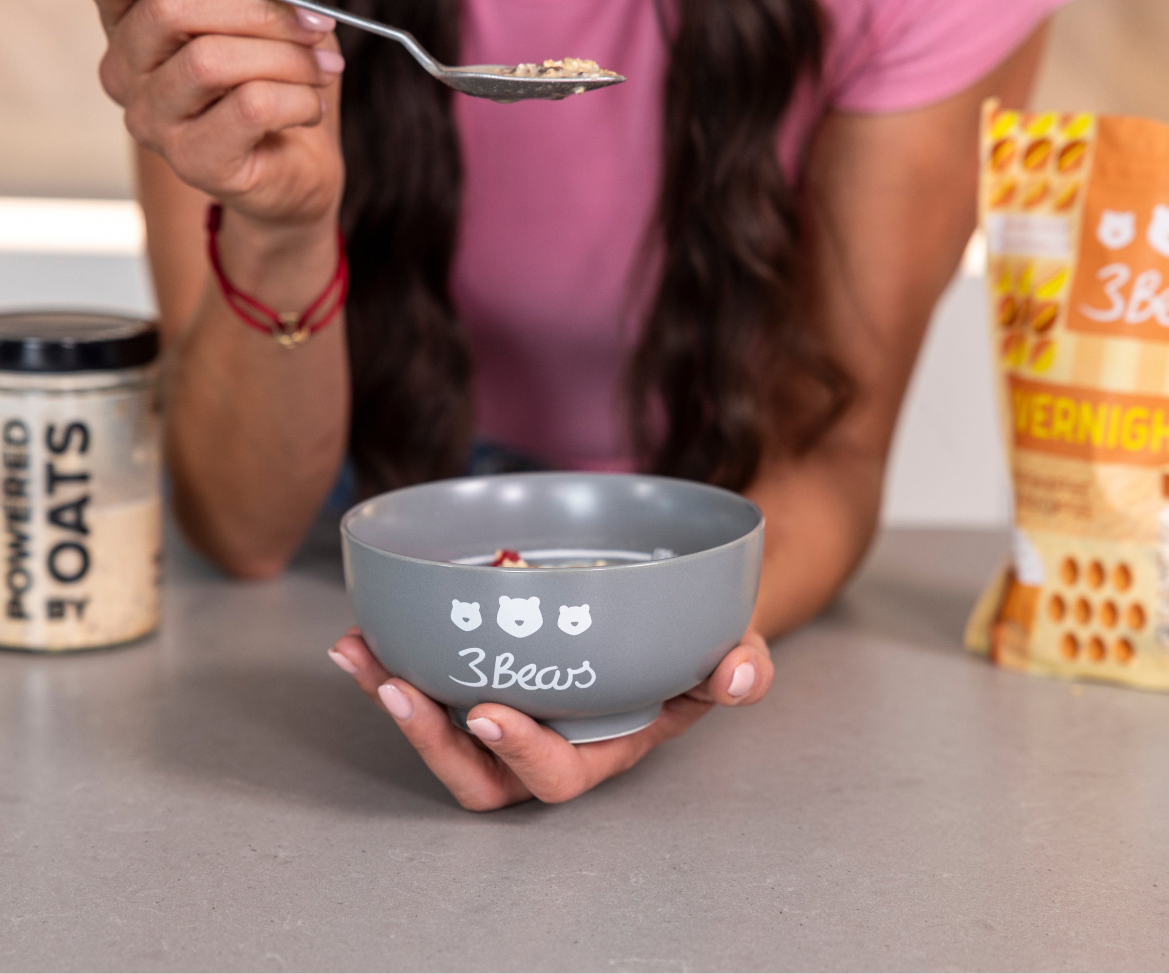 Porridge Schale – Anthrazit