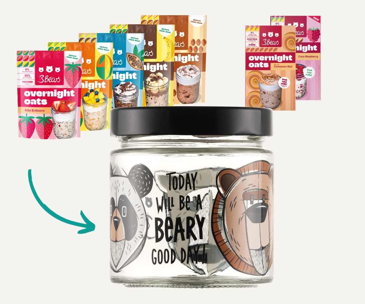 Overnight Oats Meal Prep-Set – Klein