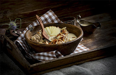 Bayerisches Apfelstrudel-Porridge